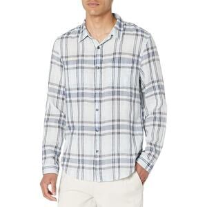 John Varvatos Star USA Neil Regular Fit REVERSIBLE Plaid XS Button Down $218 NEW